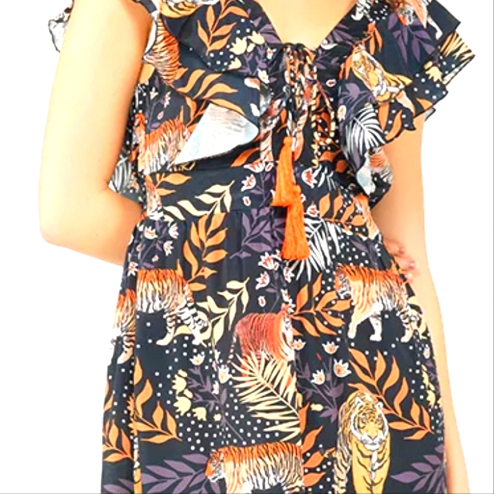 Bengal Tiger Mini Dress size 4